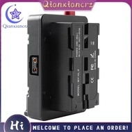 Power Adapter Mount Plate for Mini Nano V/V Mount Battery to NP-F NP-F960 NP-F970,D-Tap for Camera/L