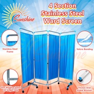 4 Section Stainless Steel Ward Screen