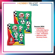 TOPPS UEFA Euro 2024 I Love Football Collectibles Figurines Promo Bundle - 4Pck & 1 Box