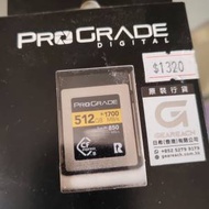 Prograde 512mb cf express card