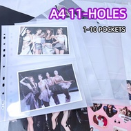 Pinlinoo 10Pages A4 4Pockets 9Pockets 30Pockets Card sleeves Photo album Trading Card Games Album Sl
