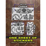 Cordoba coco classic disney pixar Cutting guitar body sticker Acoustic Electric Nylon Folk Guitalele