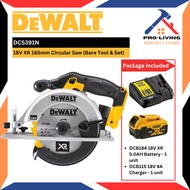DEWALT DCS391N 18V XR 165mm Circular Saw (Bare Tool & Set)