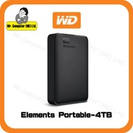 WD - Elements Portable 4TB 可攜式硬碟 (黑色)