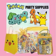 [SG SELLER] Pokemon kids birthday party gift loot favour goodie bag stationery set christmas childre