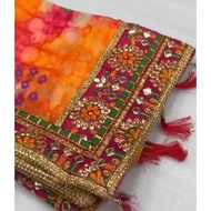 Gota patti saree|Indian saree Handwork saree #MAJ12 |Free Gift