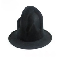 Pharrell Hat Felt Fedora, man hat, black hat, 100% Australian wool hat. หมวกผู้ชาย หมวกสีดำ หมวกไหมพรมออสเตรเลีย 100%