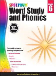 Spectrum Word Study and Phonics, Grade 6