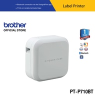 BROTHER Label Printer P-TOUCH PT-P710BT เครื่องพิมพ์ฉลาก เชื่อมต่อสมาร์ทโฟน และคอมพิวเตอร์ สีขาว บล