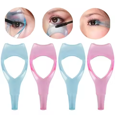 Mascara Shield Guard | Eyelash Makeup Tool Guide Card | Reusable Smudge Protector for Perfect Mascar