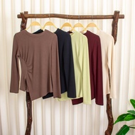 ENVIE TEJA Ironless Side Ruched