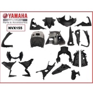 NVX155 NVX AEROX INNER SET BODY COVER MATT BLACK (18PCS) PVC COVER YAMAHA 100% ORIGINAL BG3-F8400-00
