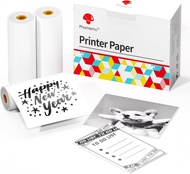 Giấy nhiệt không dính cho máy in Phomemo M02/M02S/M02PRO/M03/M03AS/M04S/M04AS 53mm x 65m 3 cuộn mỗi