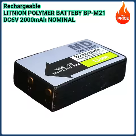 100% New Rechargeable Battery for Sony BP-MZ1 MZ-2P 6V DC6V 2000mAh High Qualty