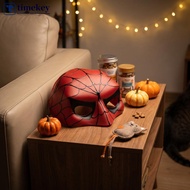 TME  Pet Cat Half-Face Cosplay Mask Batman Spider-Man Joker Plastic Halloween Costume Accessory for 