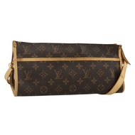 路易威登 Monogram Popincourt 長肩包 M40008 LV Auth fm5297A