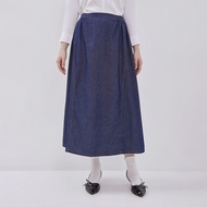 DUST Rok Denim A-Line Niran Biru (D.21150)