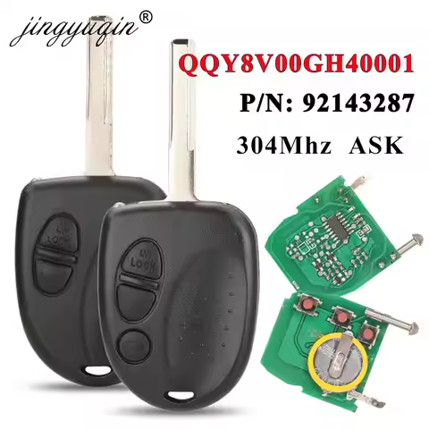 jingyuqin Remote Car Key Fob 304Mhz for Chevrolet Caprice Lumina 1999-2006 Holden Commodore VS VR VT