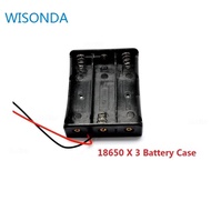 3x 3.7v 18650 Battery Holder Connector Storage Case Box
