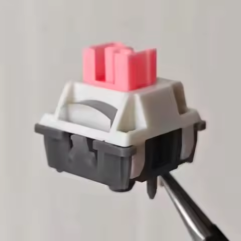 Outemu Butterfly Silent Switch Linear 42g 3.7mm Travel 21mm Spring RGB Light Guide Smooth Quiet for 