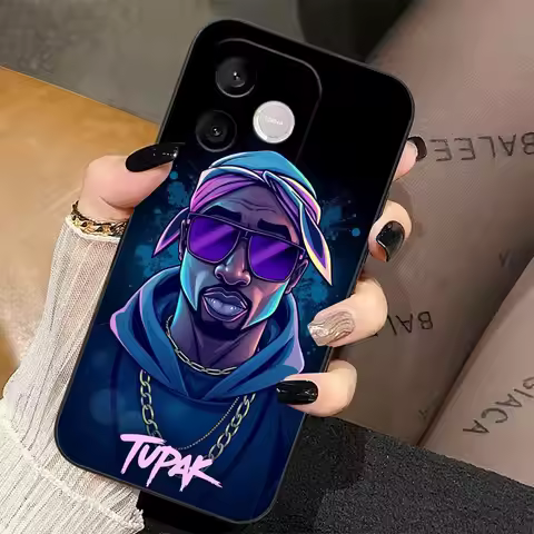 Yinuoda 2pac Tupac Shakur Phone Case For HUAWEI NOVA 3I 7I 8I HONOR 600 400 90 X6B X6D X7A X7B X7D X