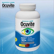 美國博士倫 Ocuvite 50歲以上成人護眼 葉黃素 金盞花 Omega 3  150顆裝 2025/03