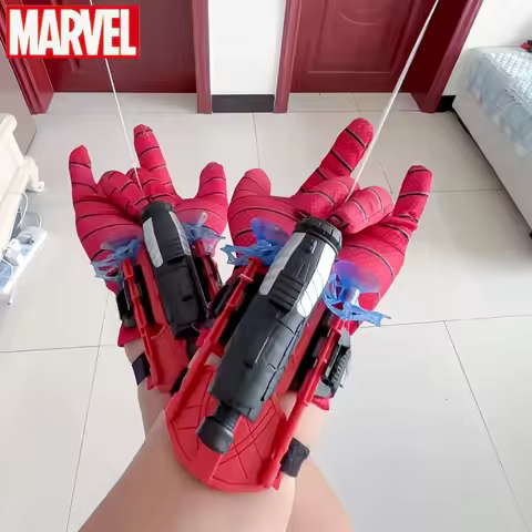 Hot Marvel Legends Spiderman Web Shooters Spider Man Wrist Launcher Cosplay Peter Parker Accessories