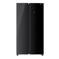 SHARP 680L PLASMACLUSTER SIDE BY SIDE FRIDGE INVERTER GLASS DOOR MODEL: SJXP6822GK