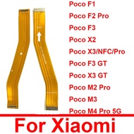 Main Motherboard LCD Display Flex Cable For Xiaomi Mi Pocophone Poco F1 F2 Pro F3 M2 Pro X2 X3 NFC X