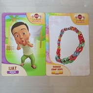 kad choki choki upin & ipin kad IJAT SPECIAL dan RUBBER JUMP ROPE
