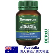 DFF2U Thompson's One-A-Day Ginkgo 6000mg 60 Capsules