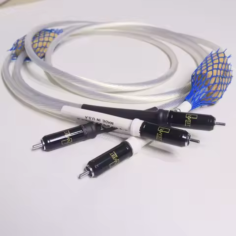 Perfect replica Od2 HiFi RCA Cables Sterling Silver Audio Cable CD Amplifier Cable with High Perform