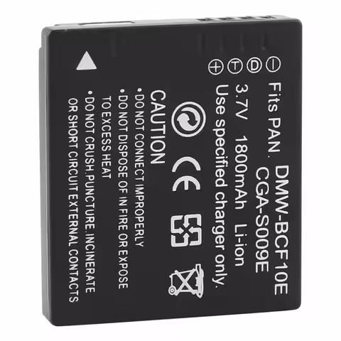 For Panasonic DMW-BCF10E DMW BCF10e Camera Battery for Panasonic DMC-FC25 DMC-FX500 DMC-FX580 DMC-TS