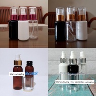 60ml Bottle 60ml Pump Bottle 60ml Treatment Bottle with Imported Fullcap Cap