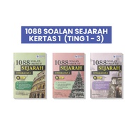 1088 SOALAN OBJEKTIF SEJARAH TINGKATAN 1 2 3 UPSA UASA (2024)