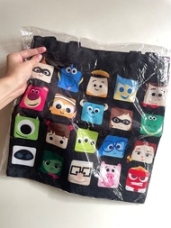 Pixar 迪士尼 角色 帆布袋 索袋