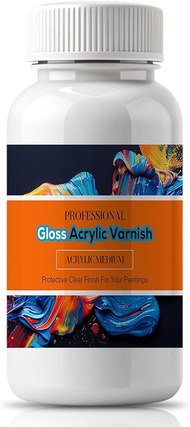 120ml Air Dry Clay Varnish - Air Dry Clay Sealant for Airdry Clay - Clear Varnish for Air Dry Clay P