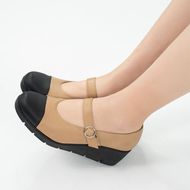 Giày da nữ Mary Jane 55cm Kosu 24009 Giày búp bê đế xuồng siêu êm siêu nhẹ không thấm nước chính hãn