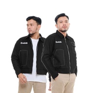 BOXY WORK JAKET - BOXY JAKET BORDIR by qwertylife
