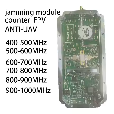 50W GAN RF Module 200-300MHZ 500-700MHZ 900-1000MHZ 2400-2500MHZ 3300-3500MHZ 4000-4200MHZ 5.8G 6000