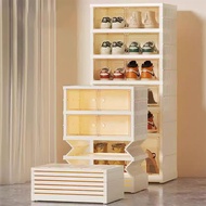 [Fast delivery]Shoes, layers, shoes, Magnetic door cover is available in 2 sizes, pvc shoe cabinets