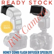 HONEY Comb Flash Diffuser Speedlite Universal Godox Youngno Honeycomb Lighting