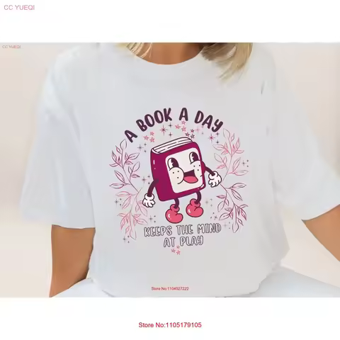 Bookish Mental Health T Shirt Reading for Book Lovers Library Lover Club Themed s Reader Top vintage