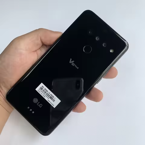LG V50 ThinQ 4G LTE 5G Cell Phone 6.4' 6GB +128GB ROM Dual Front Triple FingerprRear Camera Unlocked