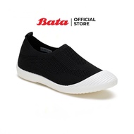 BATA บาจา รองเท้า Slip on รองเท้าใส่เดิน รองเท้าผ้าถัก ผ้าknit walking shoes นุ่ม สบาย ระบายอากาศได้ดี สำหรับผู้หญิง รุ่น ODETTE สีดำ 5516322