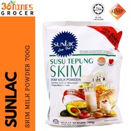 SUNLAC Skim Milk Powder/Susu Tepung Skim 700G