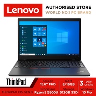 [3Y Onsite+ThinkPad Mouse]Lenovo ThinkPad E15 Gen 20YG003MSG | 15.6 FHD | Ryzen 5 5500U | 8GB RAM | 512GB SSD | 3Y