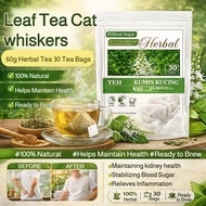[Healthy Herbal Drink] Teh Kumis Kucing/Teh Daun Kumis Kucing Herbal Minuman/Herbal Tea 30 Tea Bags/