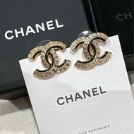 Chanel 💫奢華復古大Logo耳環-巴洛克風格 全新