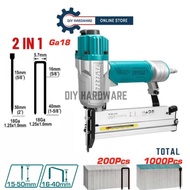 TOTAL 2 in 1 Combo Brad Nailer GA18 - TAT81501